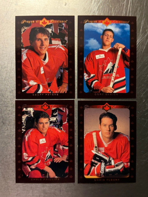 1995-96 Upper Deck - Team Canada - 4 RCtä, Chris Phillips