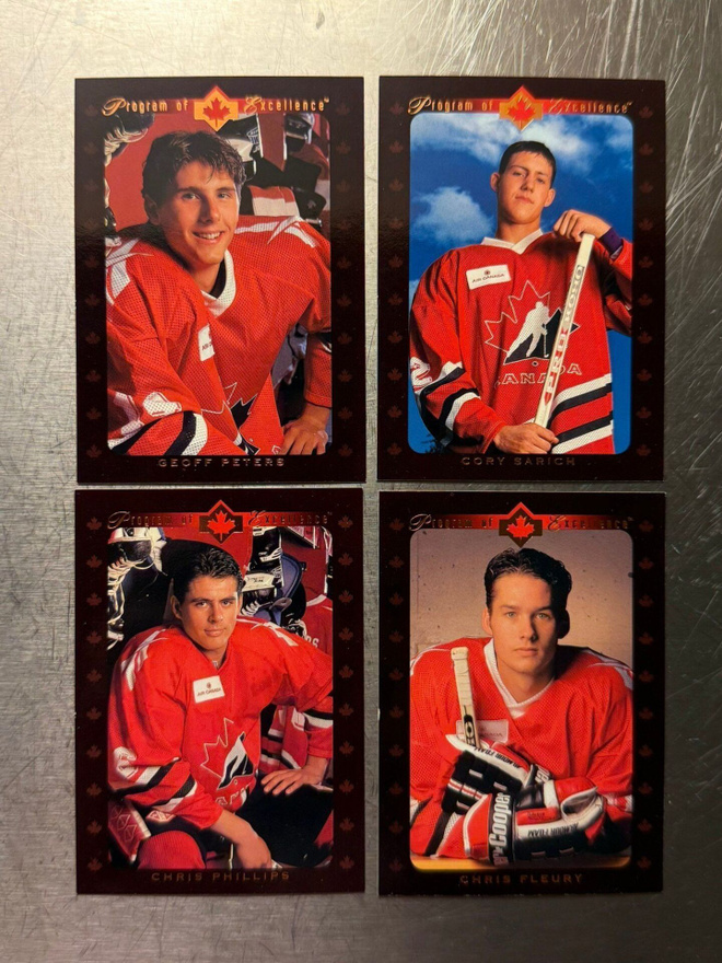 1995-96 Upper Deck - Team Canada - 4 RCtä, Chris Phillips
