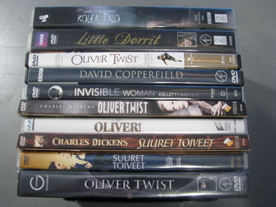 CHARLES DICKENS ELOKUVAT + TV-SARJAT