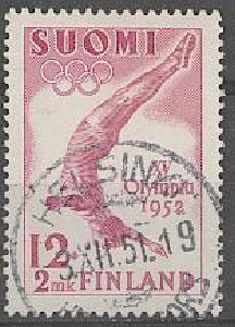 1951 olympia 12 mk loisto HELSINKI -51