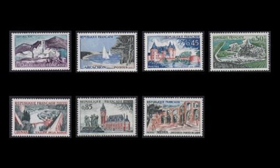 Ranska 1365-71 ** Käyttösarja maisemia (1961)