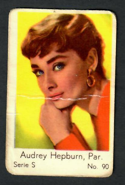 Keräilykuva - Audrey Hepburn Serie S No. 90