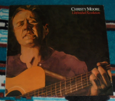 CHRISTY MOORE ~ Unfinished Revolution ~ LP