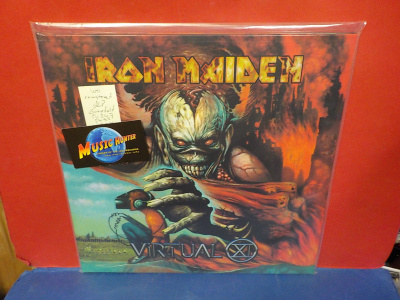 IRON MAIDEN - VIRTUAL XI UUSI REMASTERED EU 2017 PRESS 2LP