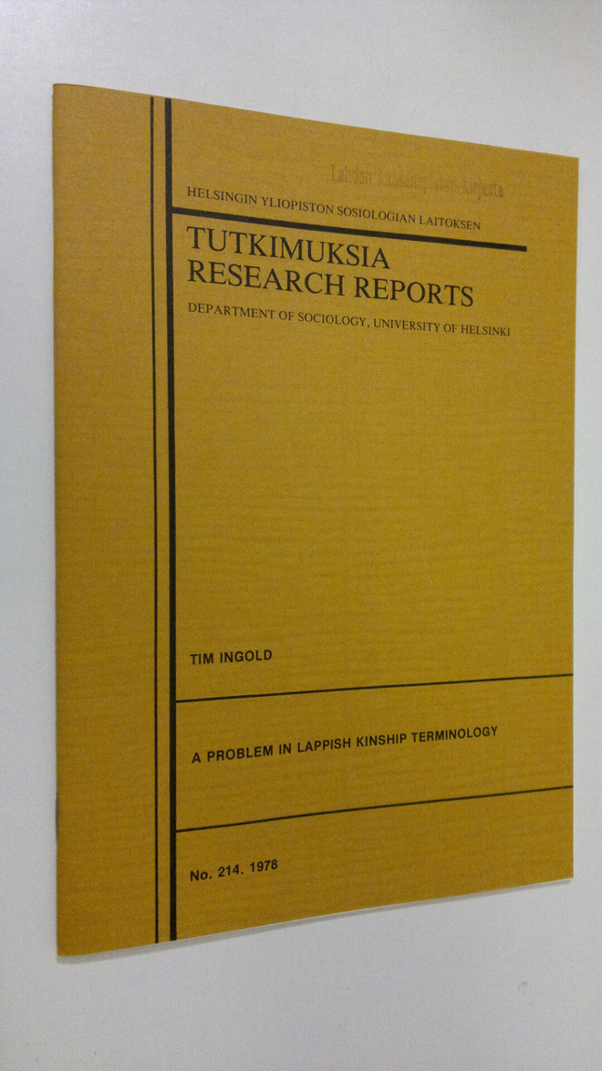 Tutkimuksia :  research reports