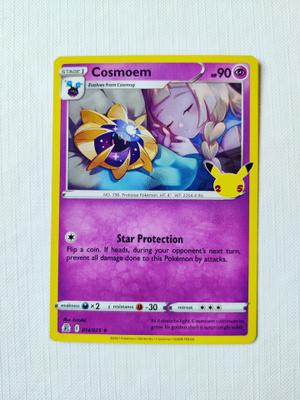 Cosmoem 014/025 Celebrations 25th Anniversary Holo Rare