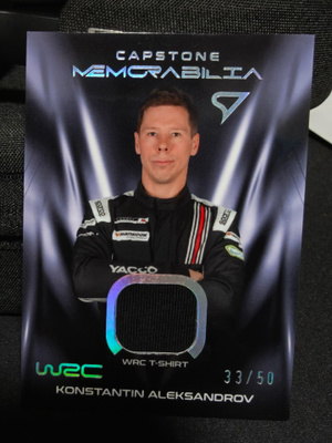Capstone Memorabilia Konstantin Aleksandrov