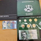 VANHA Setti Suomen Viimeiset Markat mm 100 mk 1986 Pakkasile - pikkukuva 1