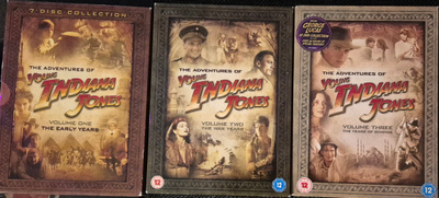 The Adventures of Young Indiana Jones - Volume 1-3 -DVD
