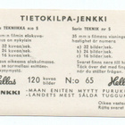 Purkkakuva Hellas TIETOKILPA-JENKKI n:o 65 Tekniikka. - pikkukuva 2
