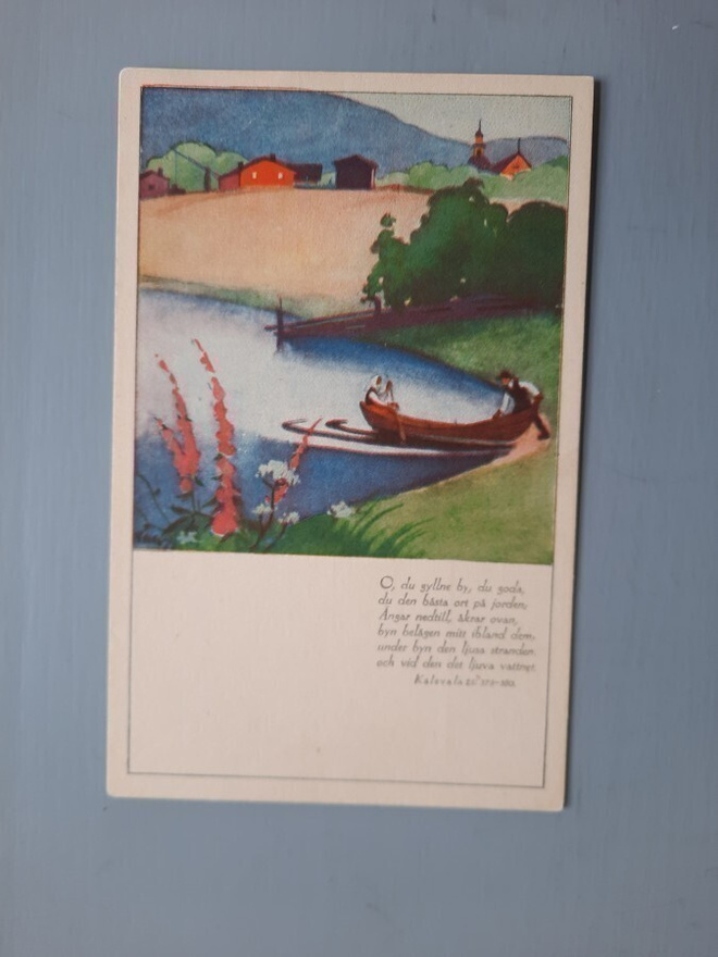 Martta Wendelin Hy 448 r1 * ruotsinkiel.  Kalevala