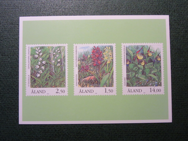 C. 30  1989.  Kämmekäkasveja  SR , kulkematon