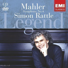 MAHLER: Symphony No 4 /  Rattle CD+DVD *UUSI - pikkukuva 1