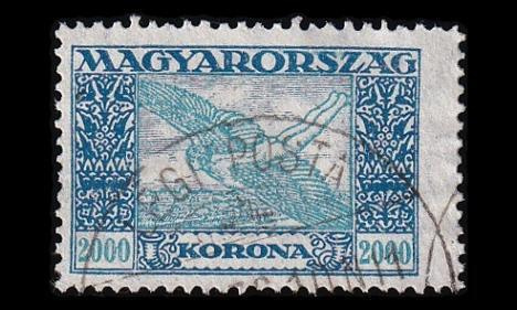 Unkari 386 o Lentoposti 2000 Kr (1924)
