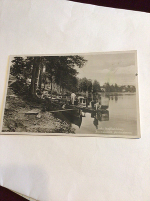 Suomalainen järvimaisema kulkenut 1927