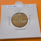 10 Markkaa 1953, 1956 ja 50 Markkaa 1953 kolikot - pikkukuva 3