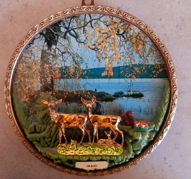 INARI Matkamuistotaulu