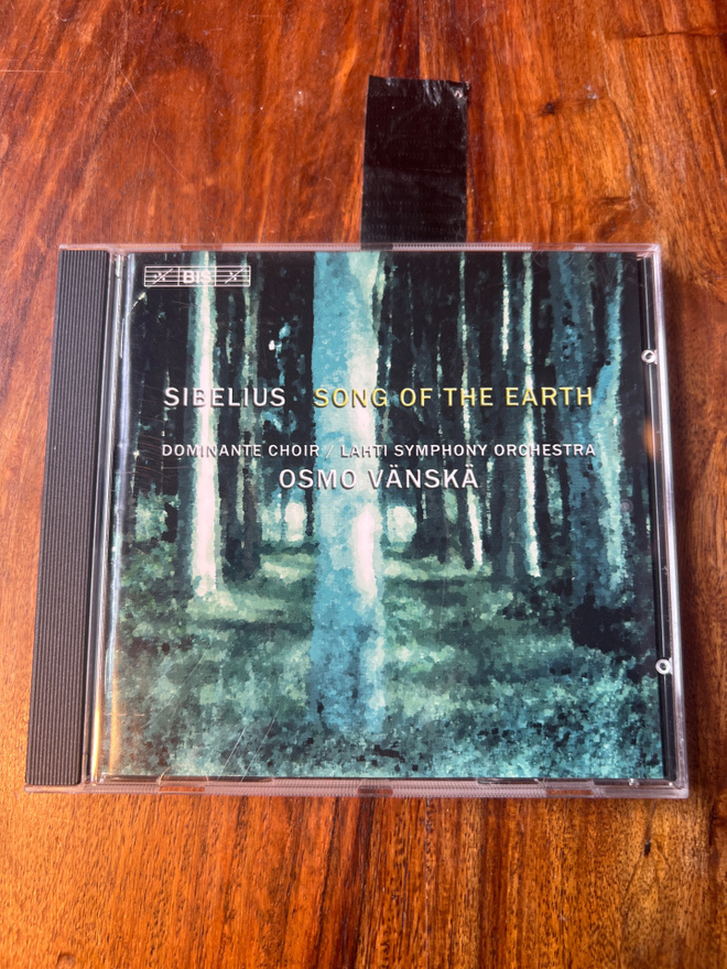 Jean Sibelius - Song Of The Earth cd
