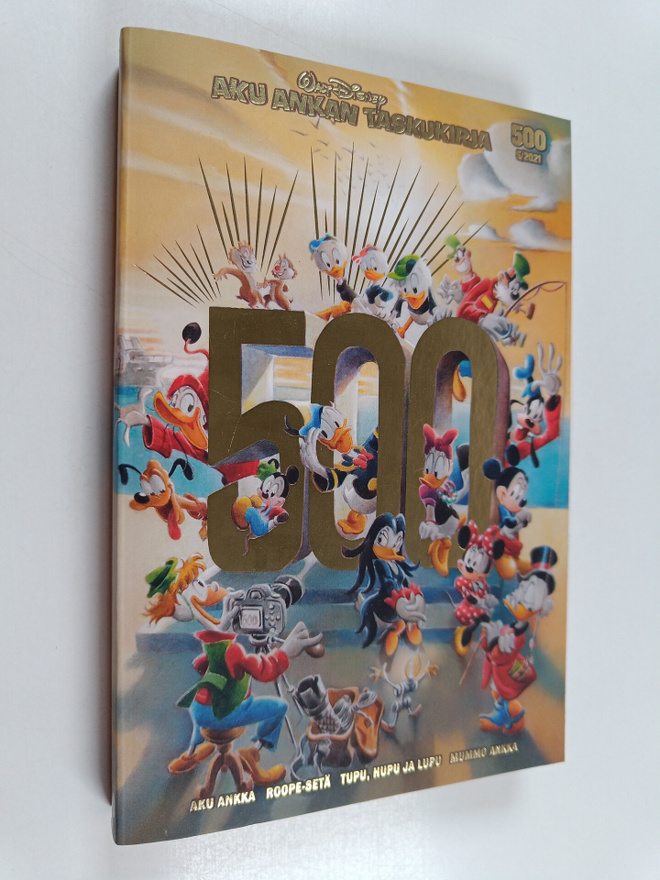 Walt Disney : Aku Ankan taskukirja 500