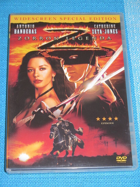Dvd - Zorron legenda - Martin Campbell -elokuva 2005