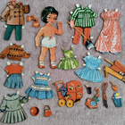 Paperinukke Isabella 1950-luku - pikkukuva 1