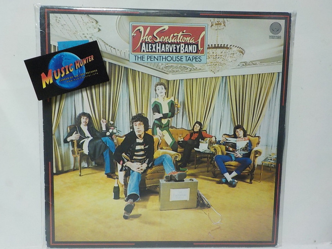 ALEX HARVEY BAND - THE PENTHOUSE TAPES EX/EX+ LP