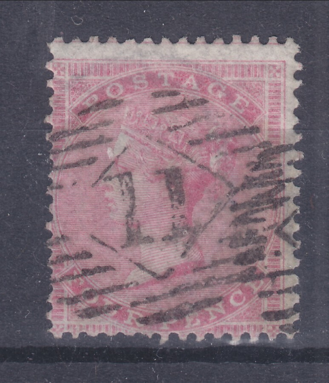 Britannia 1865 Mi 13 Zz Mi 70€ vanhaa