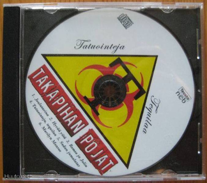 TAKAPIHAN POJAT: Tatuointeja Tequilaa - CD EP