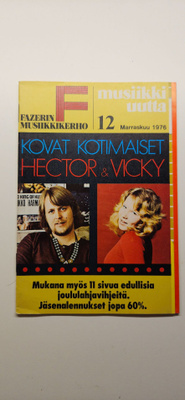 Fazer musiikki uutta marraskuu 1976