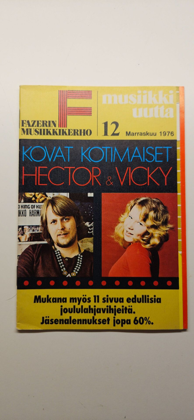 Fazer musiikki uutta marraskuu 1976