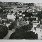 Turku, Tuomiokirkko ja ympäristöä, ilmavalokuvapk, p. 1963 - pikkukuva 1