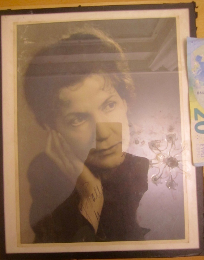 VANHA Valokuva+Nimmari Oopperalaulaja? 1946