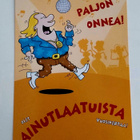 "Olet AINUTLAATUISTA vuosikertaa-POSTIKORTTI - pikkukuva 1
