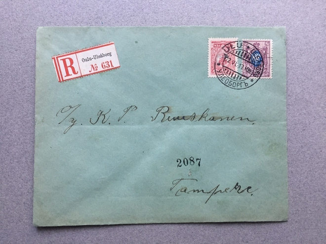 R -kuori Oulu 1917