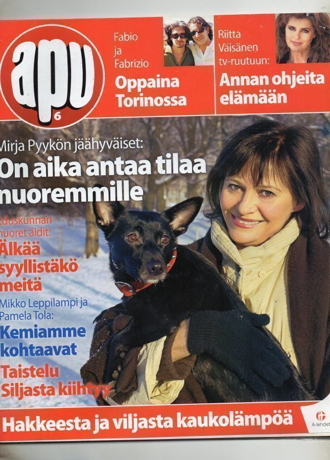 Apu n:o 6 2006 Miss Suomi. Pamela Tola. Mirja Pyykkö.