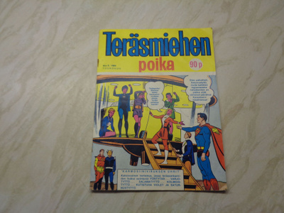 TERÄSMIEHEN POIKA sarjakuva N:o 5 1964