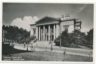HELSINKI, Säätytalo -kulk. 1939