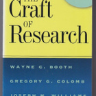 Wayne C. Booth: The craft of research - pikkukuva 1