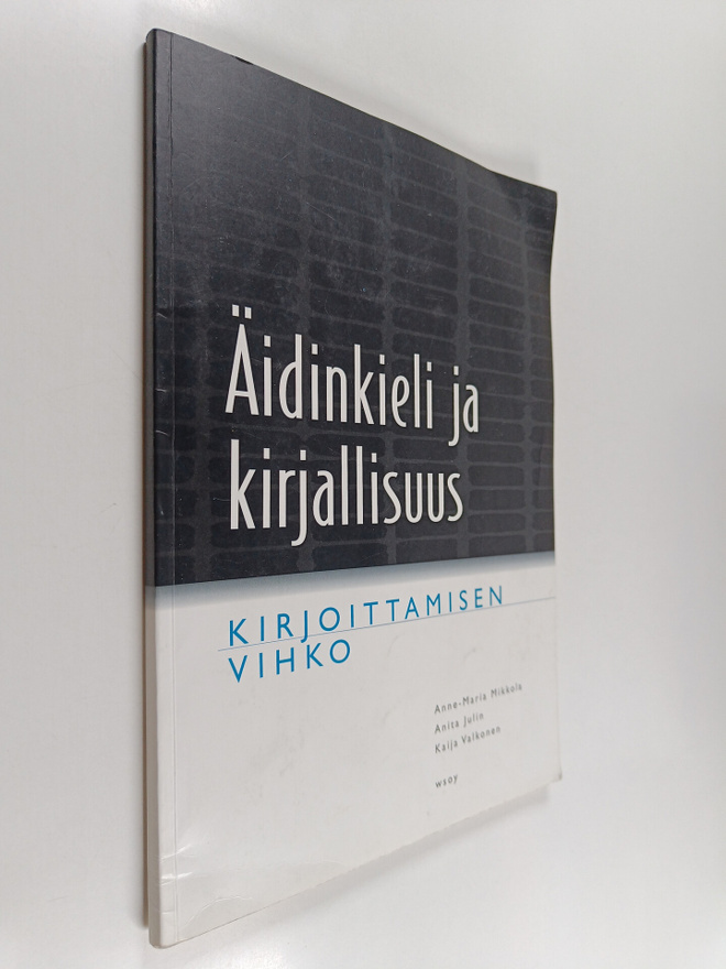 Äidinkieli ja kirjallisuus : Kirjoittamisen vihko