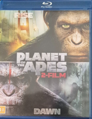 Planet of the apes 2-film -Blu-Ray