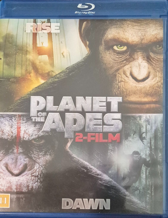 Planet of the apes 2-film -Blu-Ray