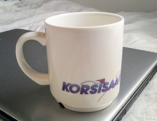 Arabia Korsisaari Teema kahvikuppi