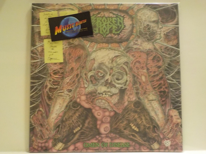 BROKEN HOPE - OMEN OF DISEASE UUSI "SS" LP
