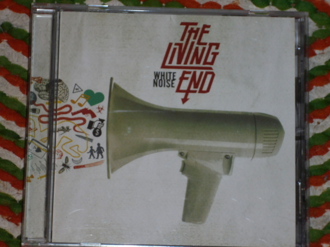 CD - LIVING END - White Noise - 2009 punk EX