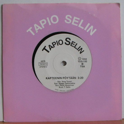 Single: Selin, Tapio - Haave vain / Kapteenin pöytään