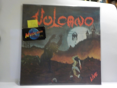 VOLCANO - LIVE M-/M- SAKSA 2019 REISSUE LP