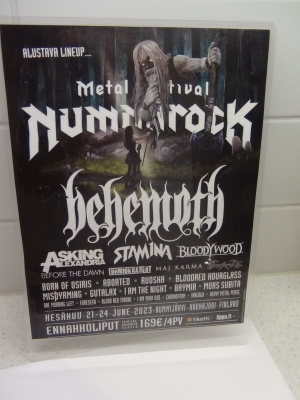 METAL FESTVAL NUMMIROCK v. 2023 -LAMINOITU
