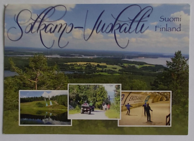 SOTKAMO-VUOKATTI-KULKEMATON POSTIKORTTI