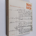 Kalevalaseuran vuosikirja 52 - Nimikirja - pikkukuva 1