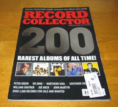 Record collector No 355 November 2008